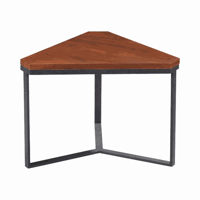 TM-CL-109 coffee & side table legs — 510 * 80 * 395 mm · bar 30 * 10 mm · matte black