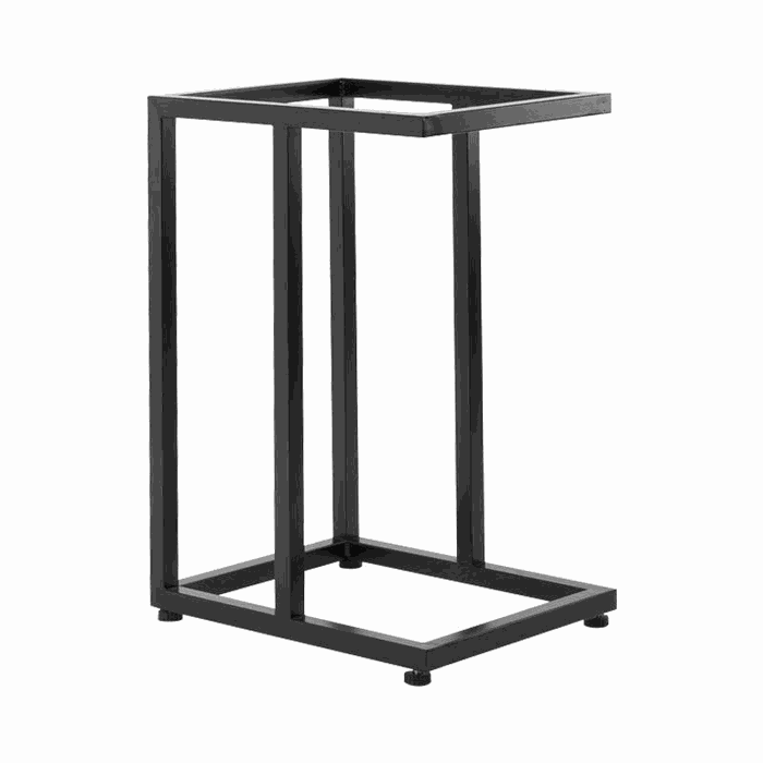 TM-CL-119 coffee & side table legs — 430mm*340*627mm · tube 25*25*1.5mm · matte black