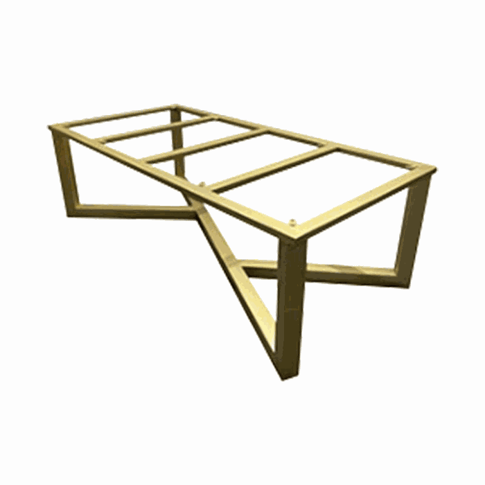 TM-DL-138 dining & desk legs — TrussMetal table leg catalogue