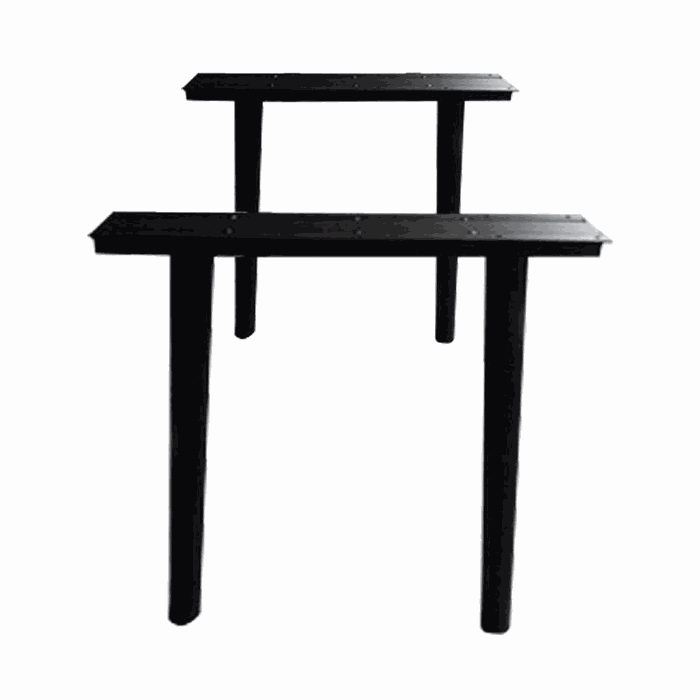 TM-DL-142 dining & desk legs — TrussMetal table leg catalogue