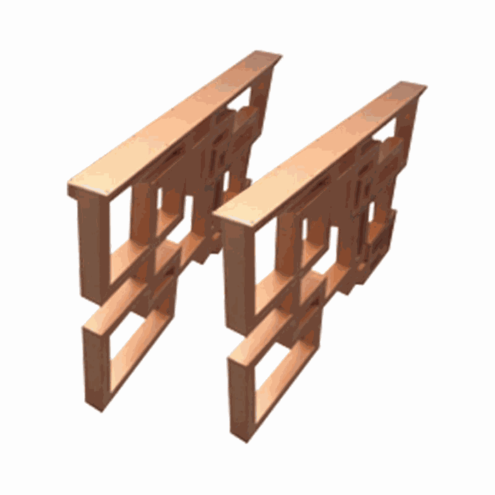 TM-DL-154 dining & desk legs — TrussMetal table leg catalogue