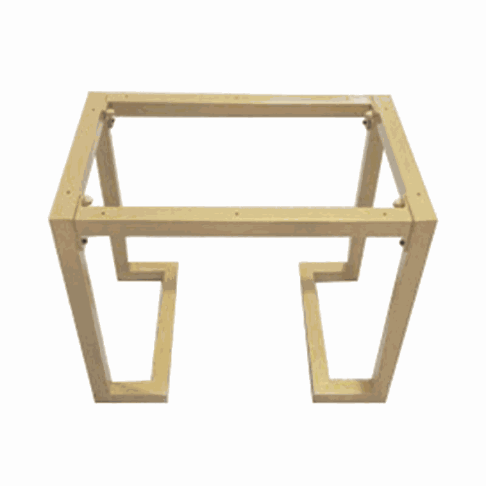 TM-DL-162 dining & desk legs — TrussMetal table leg catalogue