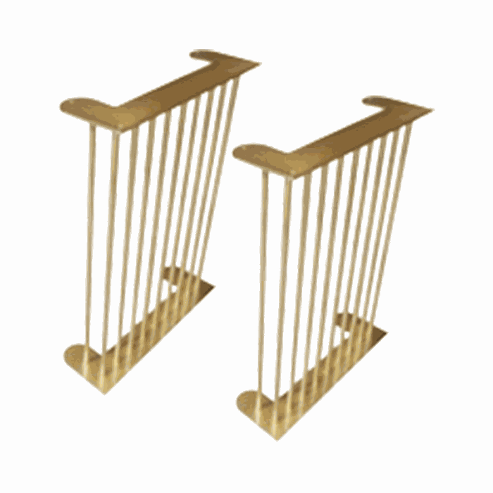 TM-DL-164 dining & desk legs — TrussMetal table leg catalogue