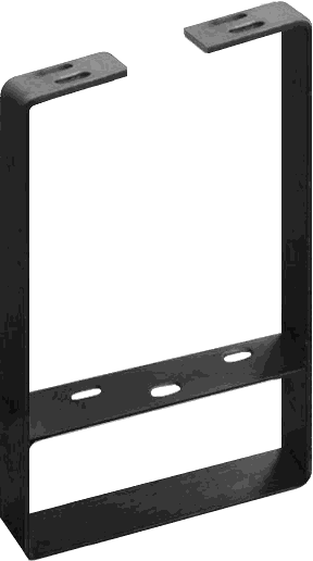 TM-FB-107 flat-bar & custom-order legs — W 300 mm × H 720 mm · bar 50 * 6.3 mm