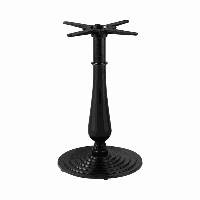 TM-PB-111 steel pedestal bases — H 720 mm · base 430 mm