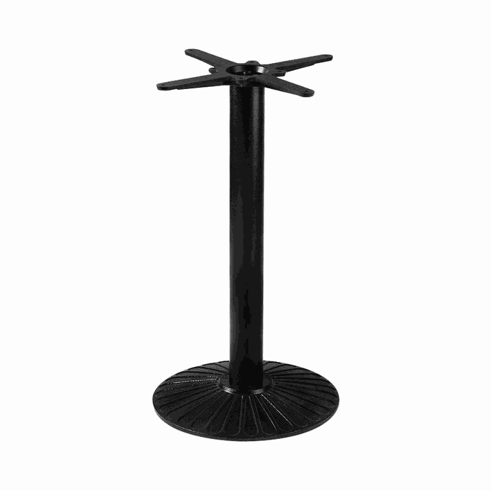TM-PB-112 steel pedestal bases — H 720 mm · base 430 mm
