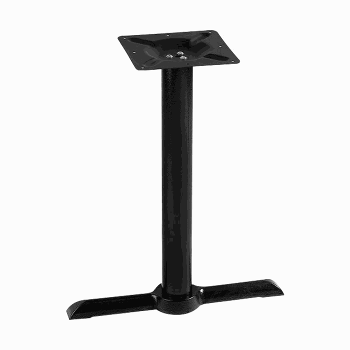 TM-PB-125 steel pedestal bases — H 720 mm · base 550 mm