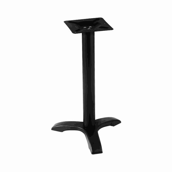 TM-PB-126 steel pedestal bases — H 720 mm · base 500 mm